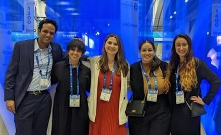 Several of our residents attended this year’s APA Conference in San Francisco: Abhishek Allam, MD-PGY1; Samantha Murad, DO-PGY2; Radhika Rani, DO-PGY2; Amanda Shapiro, MD-PGY2; Daniel Buhalo, MD-PGY3 (not pictured); and Evgenia Royter, DO-PGY3.
